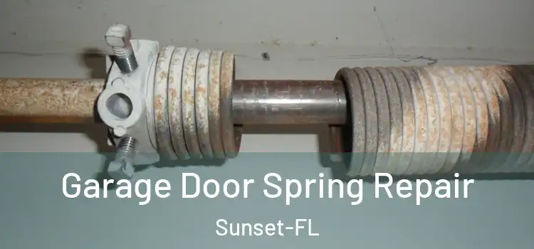 Garage Door Spring Repair Sunset-FL
