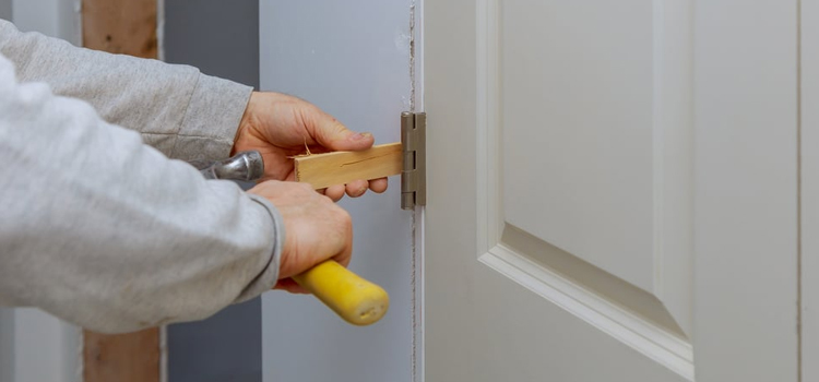 fiberglass entry door repair in Sunset